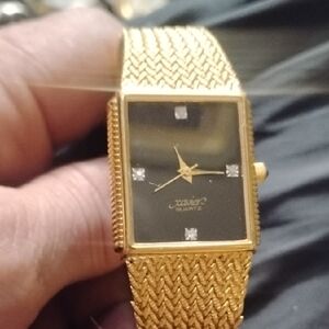Xavier Gold Quartz Watch